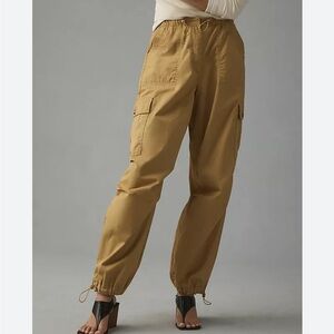 Avec Les Filles Anthropologie womans Drawstring Cargo Pants size M